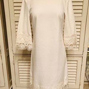 Easter Dress Ivory Lace 3/4 Sleeve 8 Belk